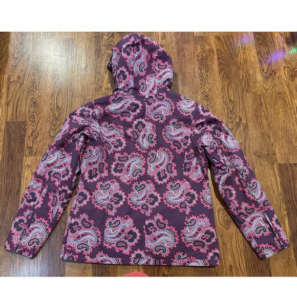 Burton Women’s Ltd Edition Paisley Print Ski Jacket – Purple/Pink – Sz Large - Picture 2 of 12